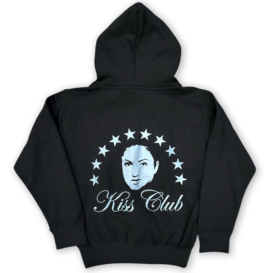 Black "Stellar Muse" Zip Up Hoodie