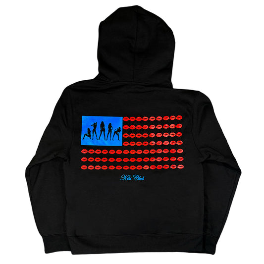 Black "Americana" Hoodie