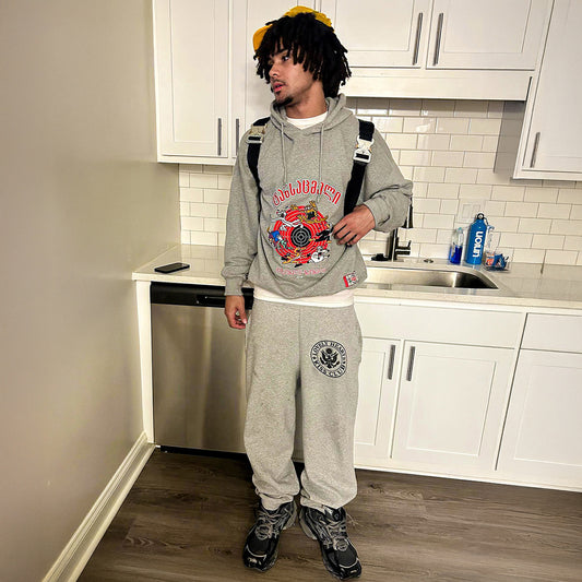 Grey "Amendment" Sweatpants