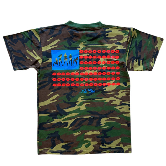 Woodland Camo "Americana" Tee