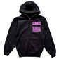 Black "Amendment" Zip Up Hoodie
