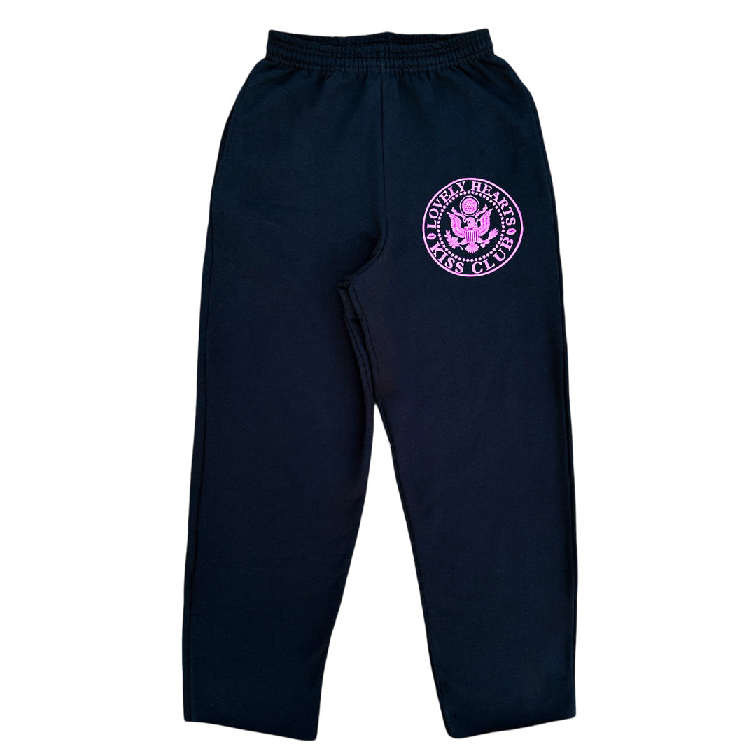 Black "Amendment" Sweatpants