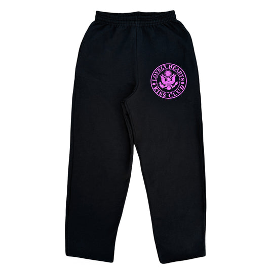 Black "Amendment" Sweatpants