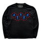 Black "Americana" Long Sleeve Shirt