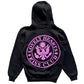 Black "Amendment" Zip Up Hoodie
