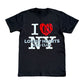 I Kiss NY Black Tee