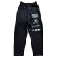 Black "Logos" Sweatpants