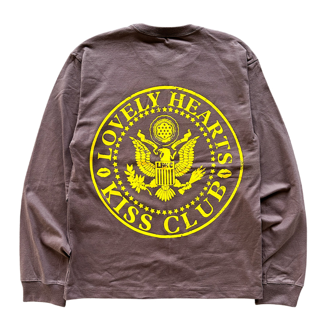 Mocha "Amendment" Long Sleeve Shirt