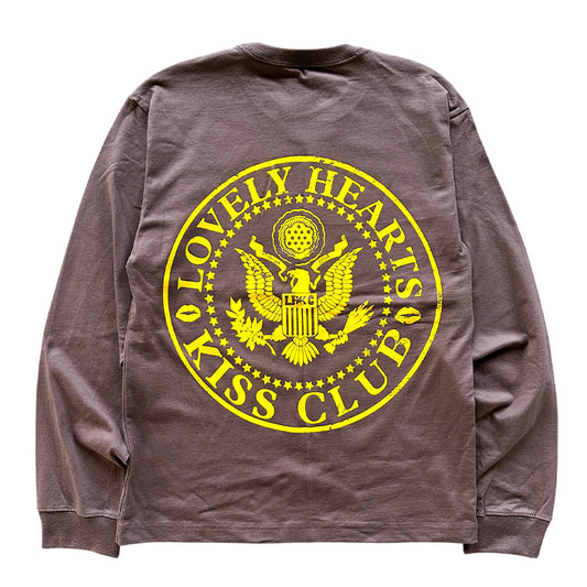 Mocha "Amendment" Long Sleeve Shirt