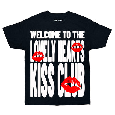 Welcome To the Kiss Club Tee – Lovely Hearts Kiss Club