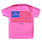 Pink "Americana" Tee