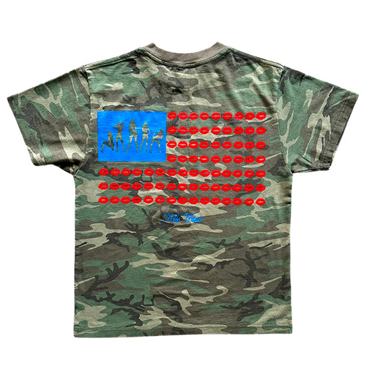 Woodland Camo "Americana" Tee