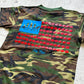 Woodland Camo "Americana" Tee