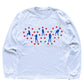 White "Americana" Long Sleeve Shirt