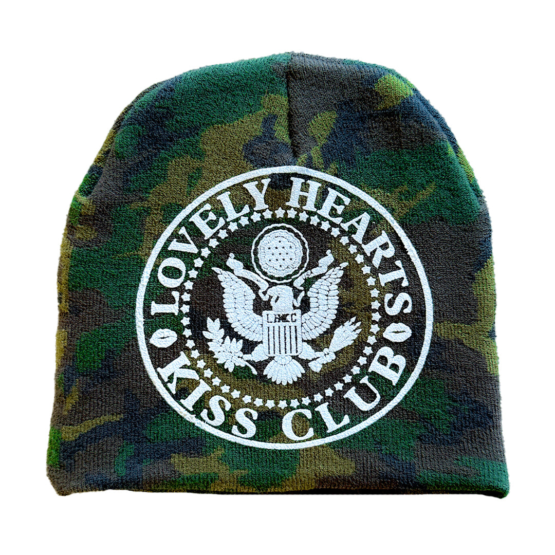 Woodland Camo "Amendment" Beanie