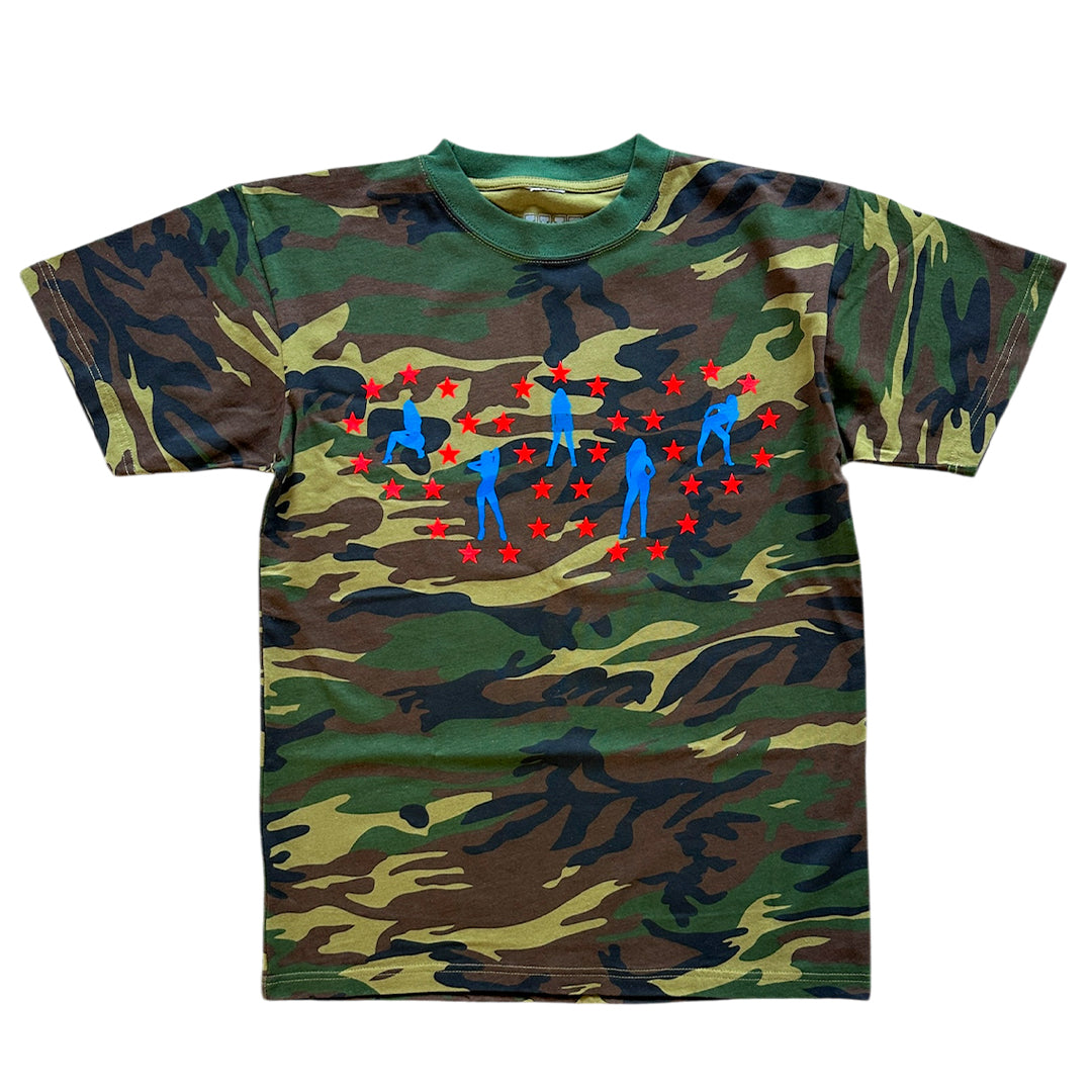 Woodland Camo "Americana" Tee
