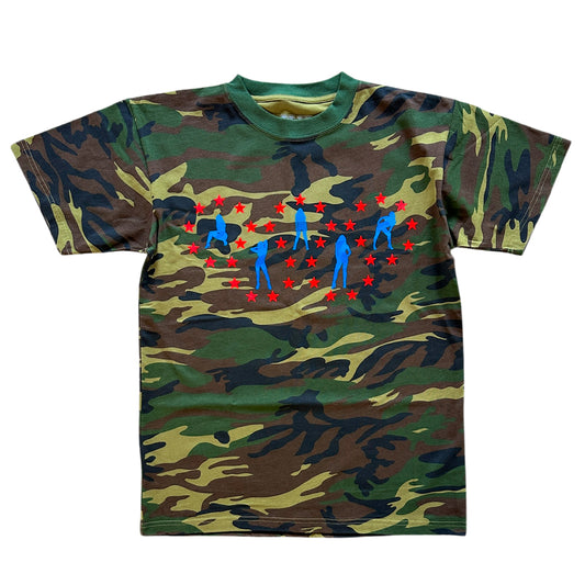 Woodland Camo "Americana" Tee