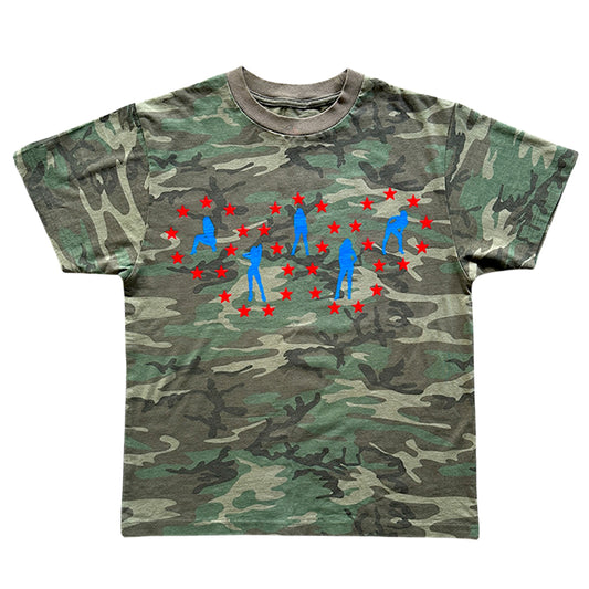 Woodland Camo "Americana" Tee
