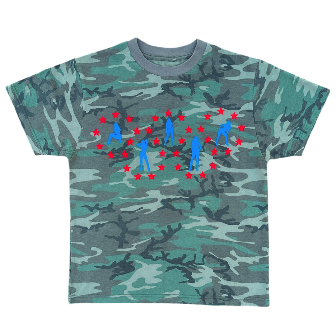 Woodland Camo "Americana" Tee